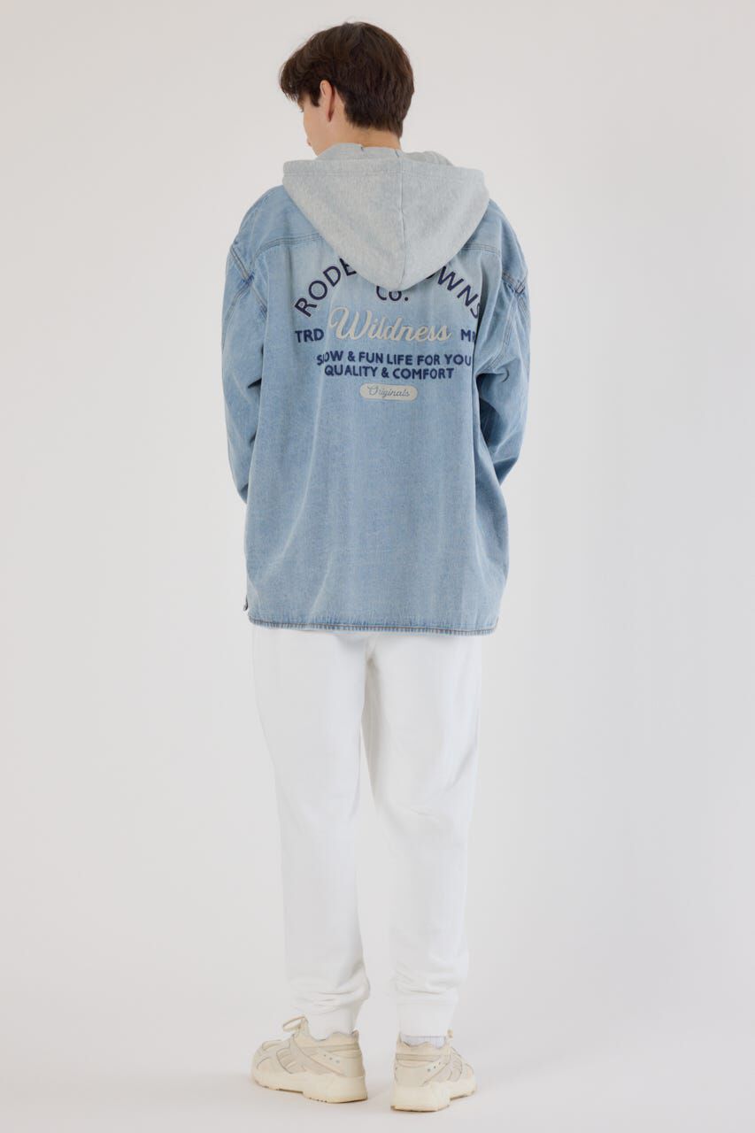 RODEO CROWNS「フーデッドデニムシャツジャケット」|その他|