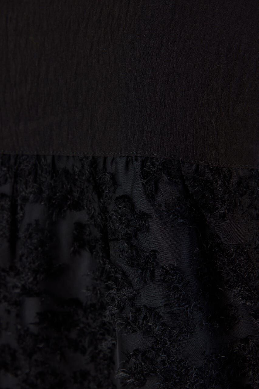 RODEO CROWNS「フリンジジャガード切替シャツ」|シャツ・ブラウス|