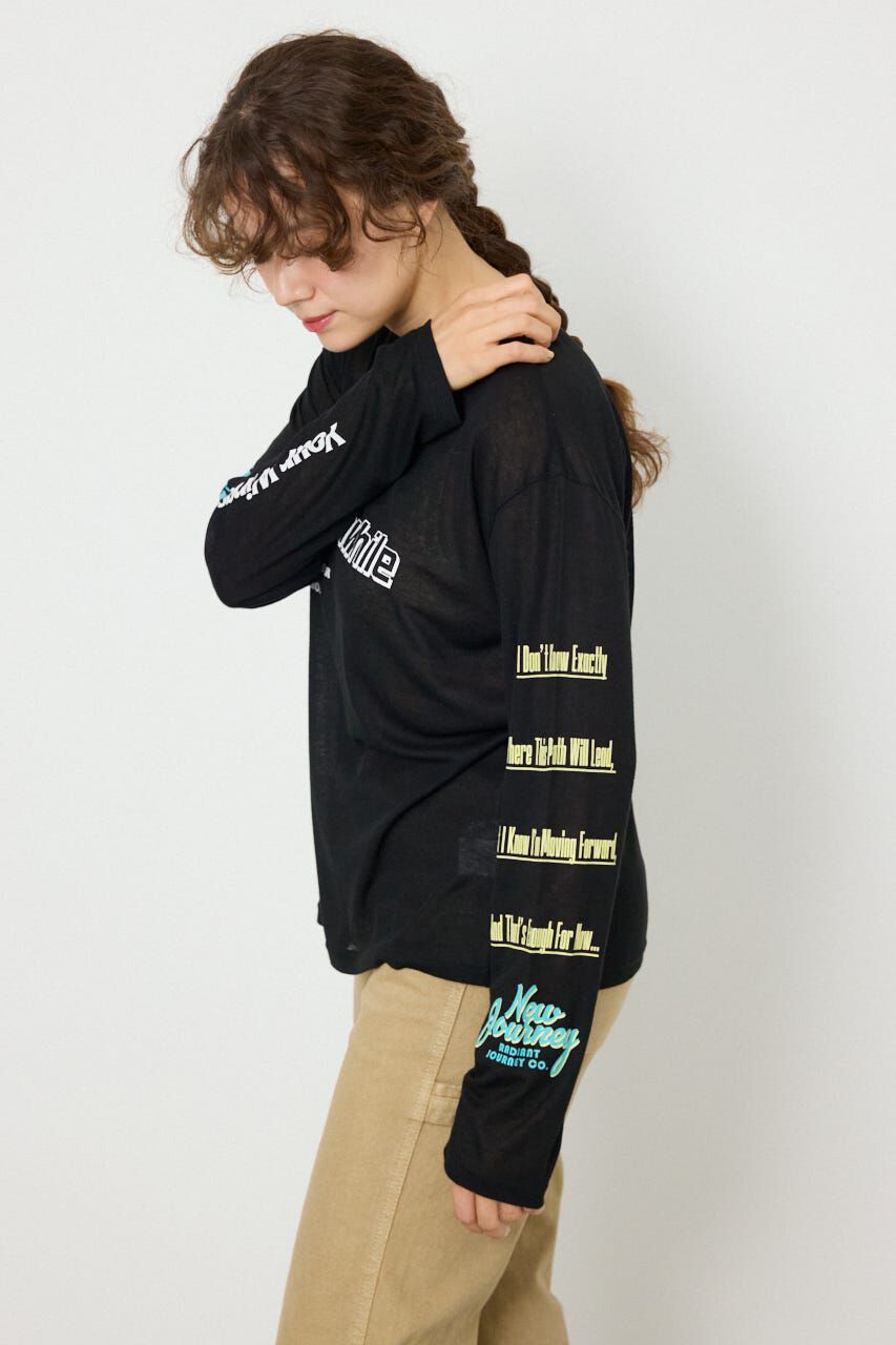 RODEO CROWNS「メッセージロングスリーブ Tシャツ」|Tシャツ・カットソー|