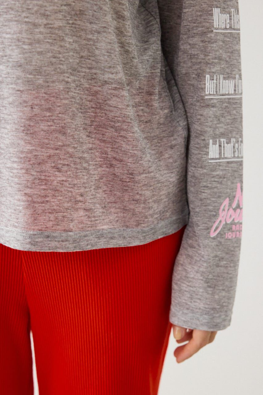 RODEO CROWNS「メッセージロングスリーブ Tシャツ」|Tシャツ・カットソー|