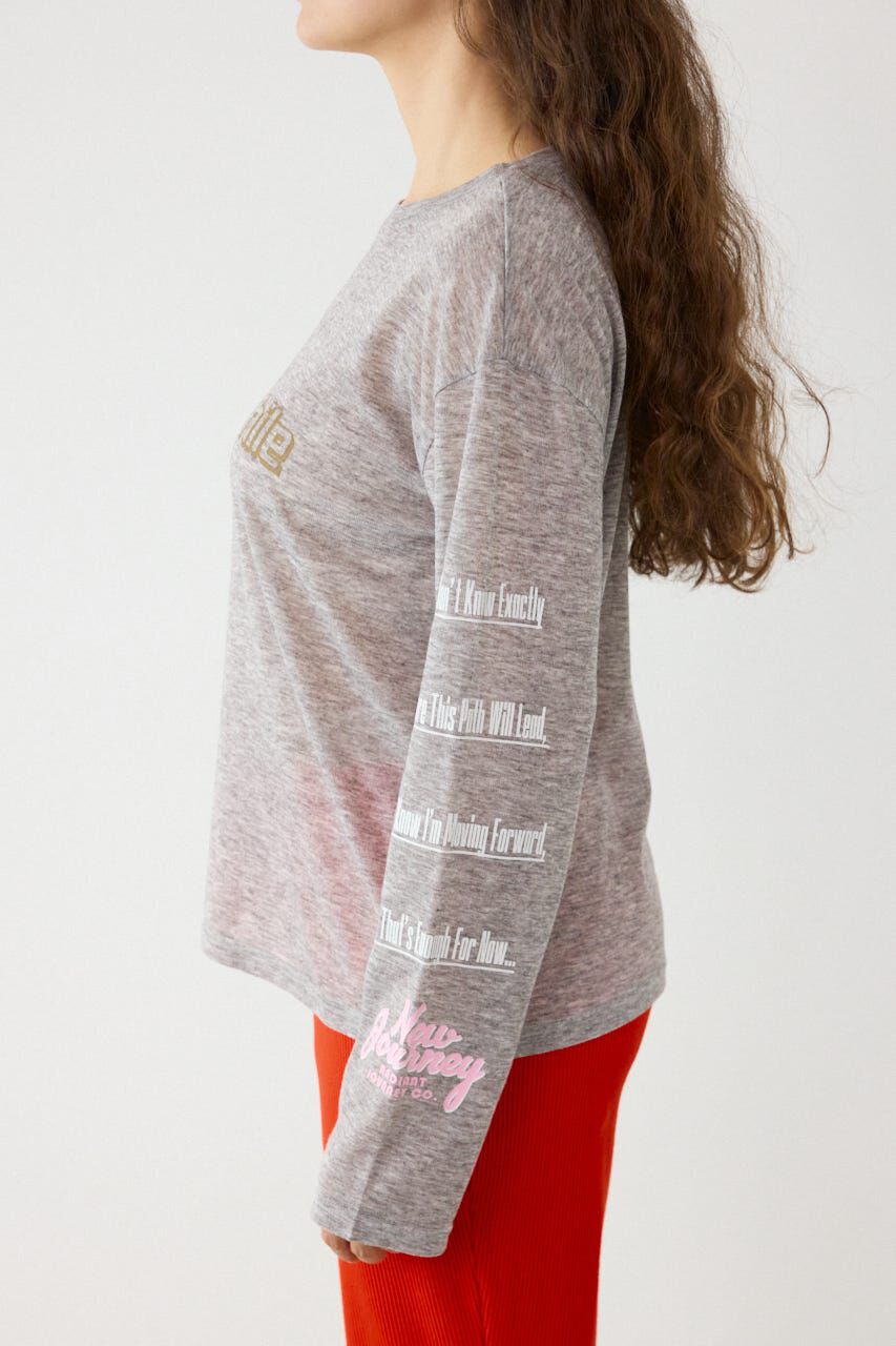 RODEO CROWNS「メッセージロングスリーブ Tシャツ」|Tシャツ・カットソー|