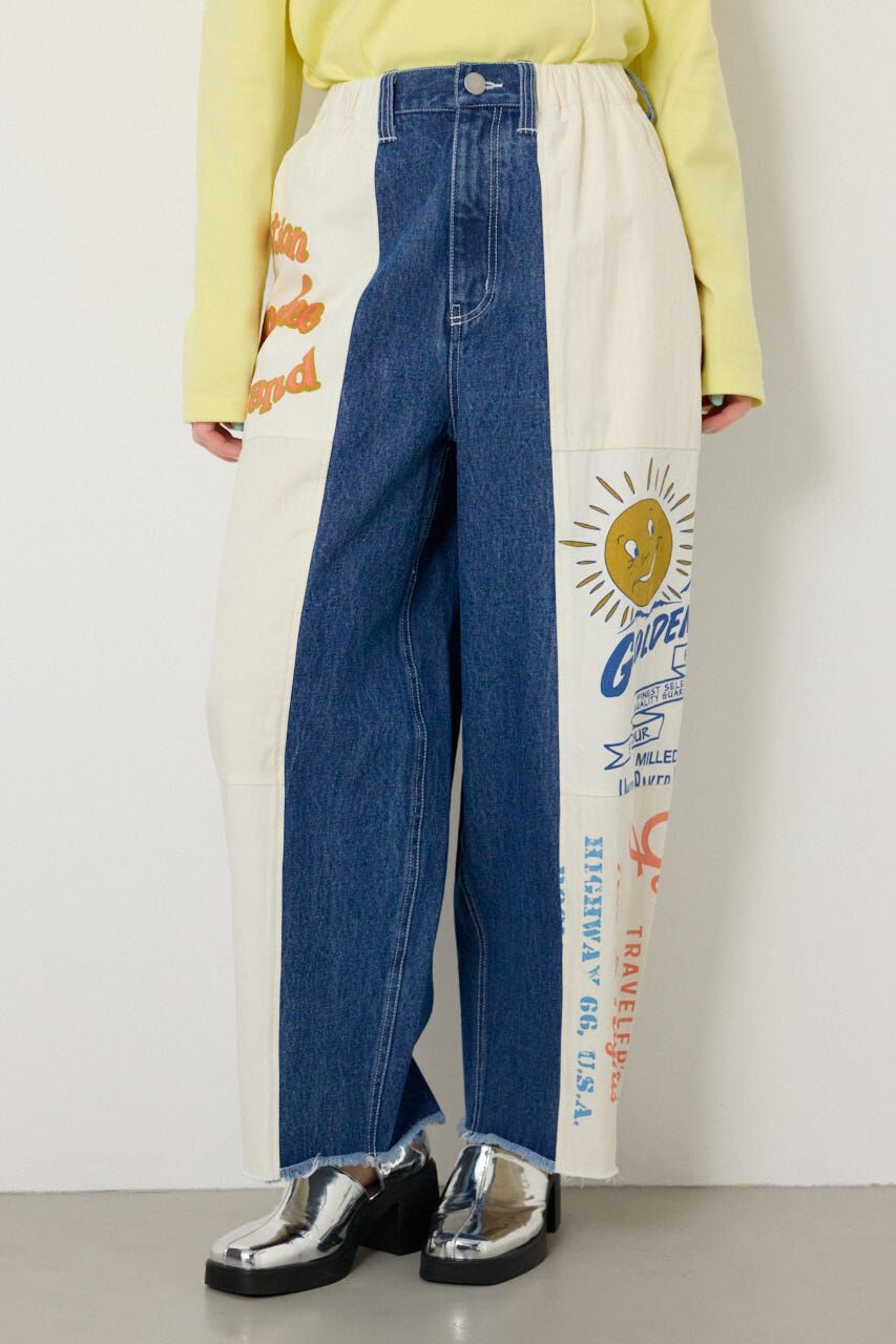 RODEO CROWNS「カスタムバギーパンツ」|その他|柄WHT5