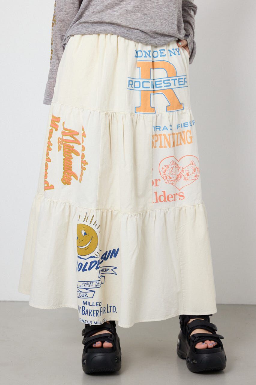 RODEO CROWNS「カスタムティアードスカート」|スカート|