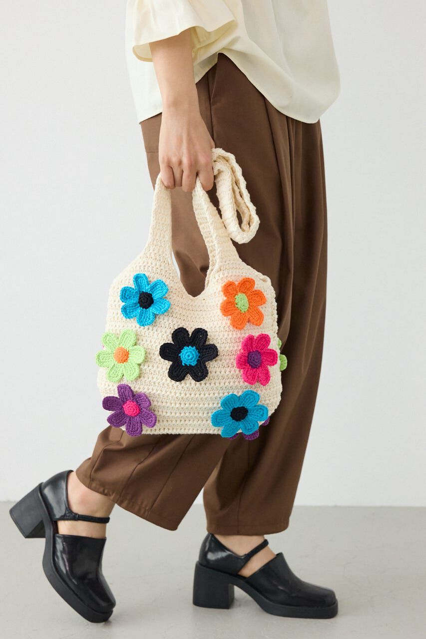 RODEO CROWNS「フラワーニットバッグ」|その他|