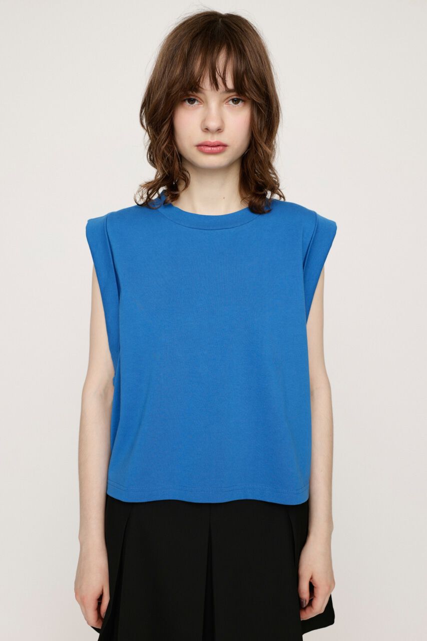 SLY「ROLL UP SLEEVE BOX トップス」|タンクトップ|