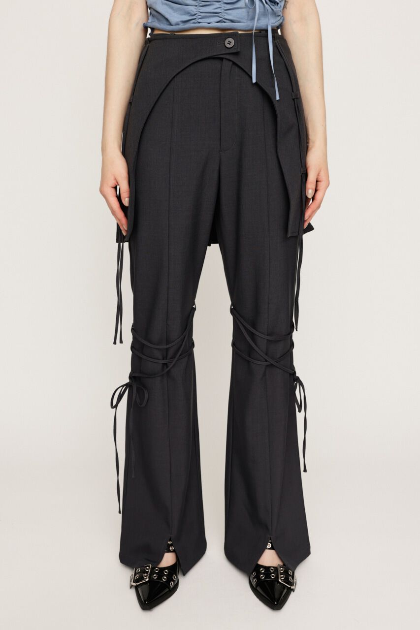 SLY「PLEATS LAYERED FLARE パンツ」|その他|