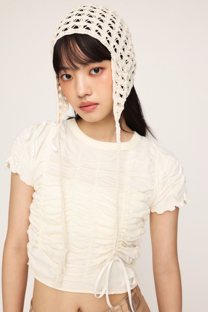 SLY「MESH KNIT FLAP キャップ」|その他|