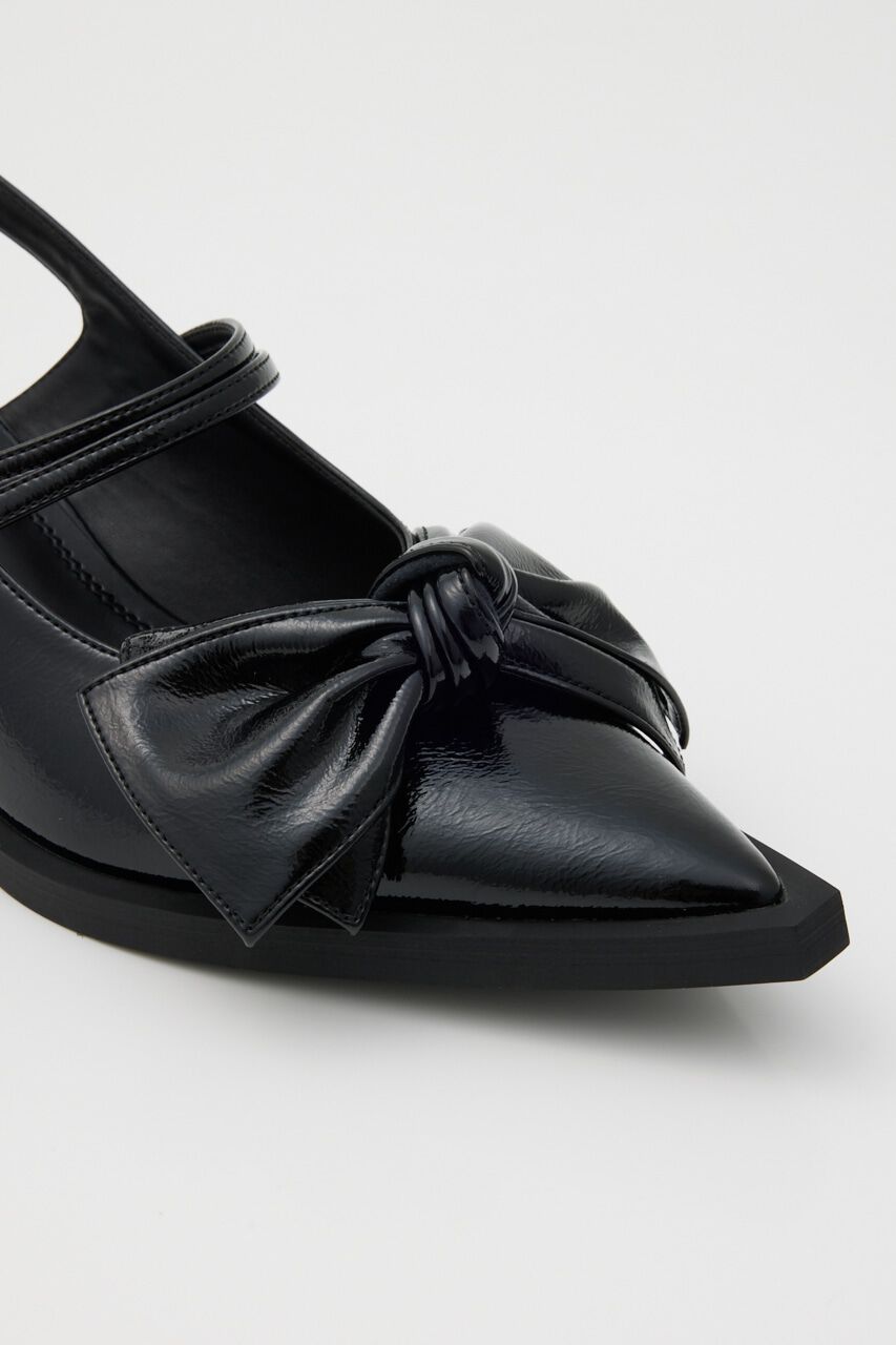 SLY「RIBBON DESIGN POINTED サンダル」|サンダル|