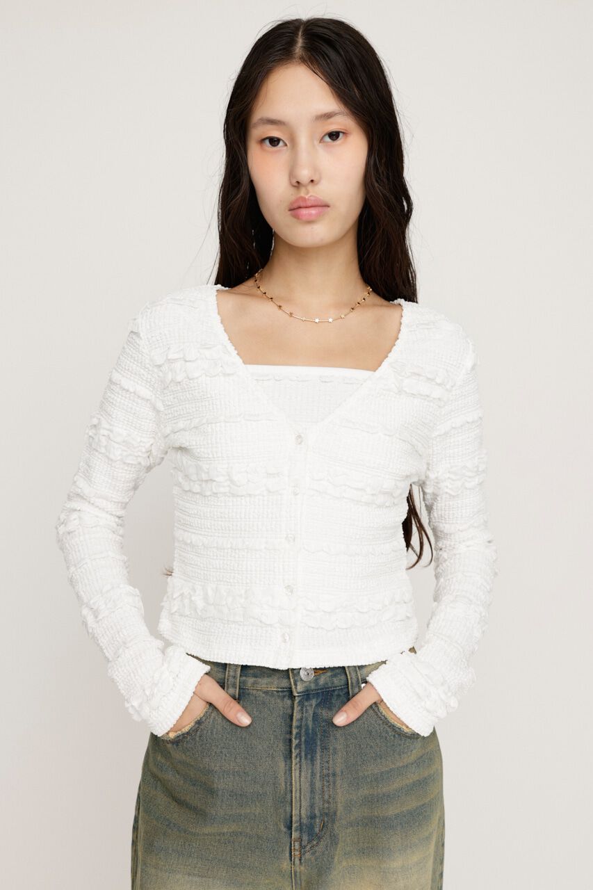SLY「FRONT BUTTON CAMI 2P」|Tシャツ・カットソー|WHT