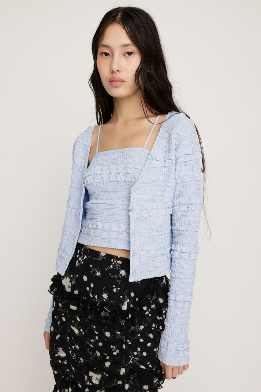 SLY「FRONT BUTTON CAMI 2P」|Tシャツ・カットソー|