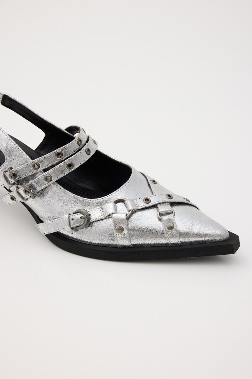 SLY「POINTED TOE BELT サンダル」|サンダル|