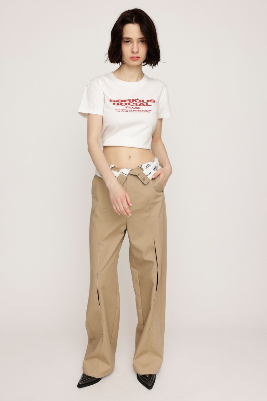 SLY「COMPACT LOGO Tシャツ」|Tシャツ・カットソー|