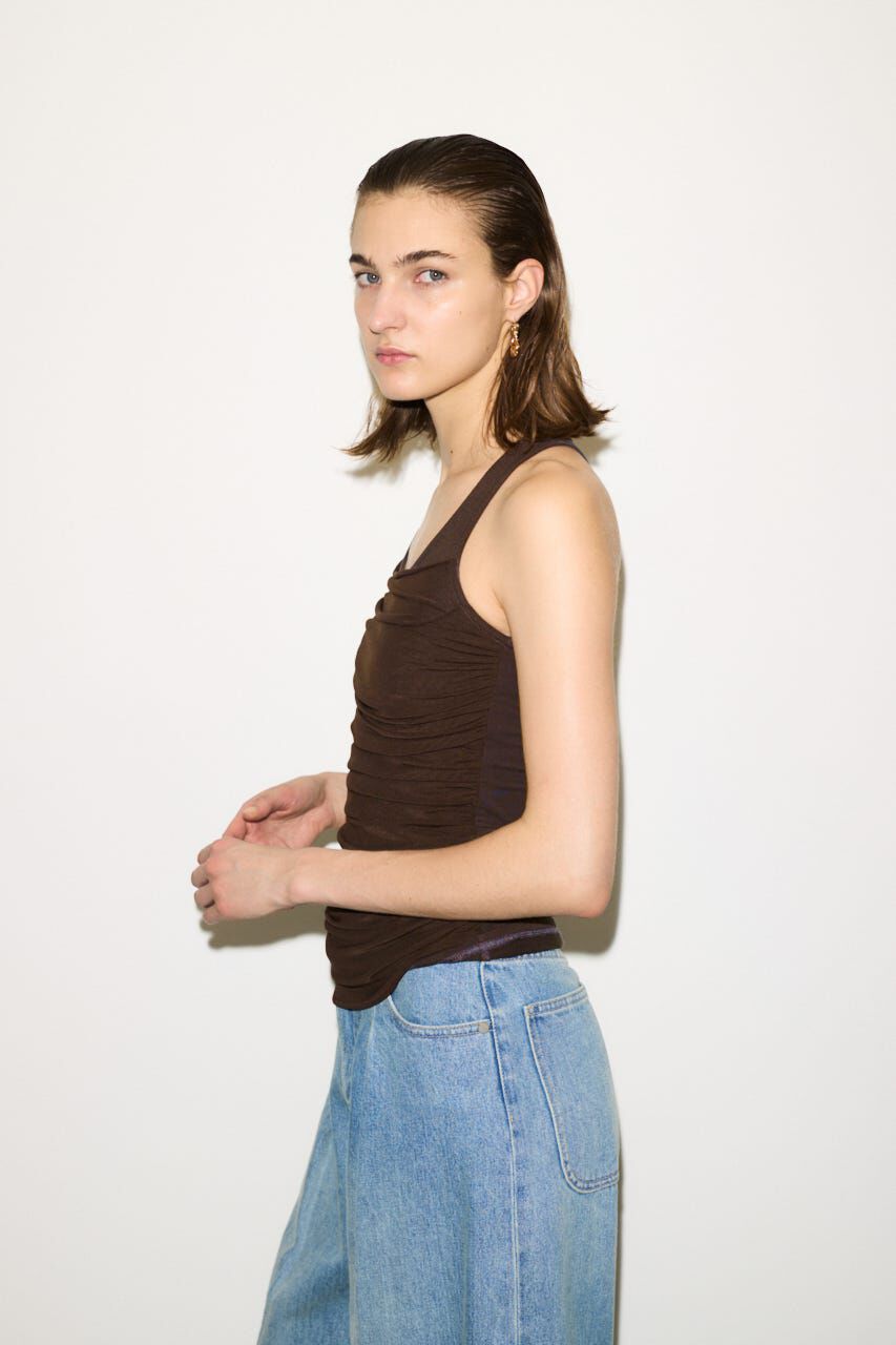 SLY「DRAPE DESIGN タンクトップ」|タンクトップ|