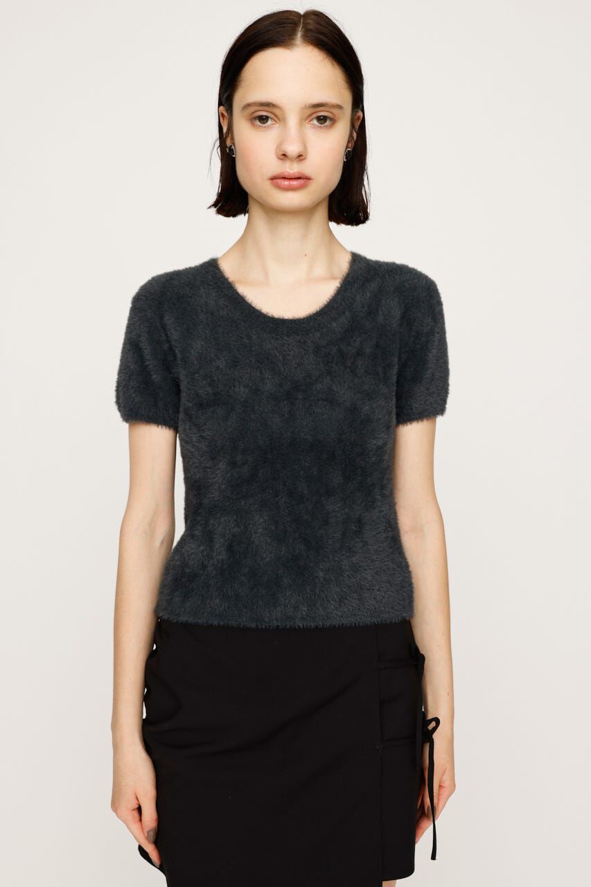 SLY「SHAGGY YARN Tシャツ」|ニット・セーター|