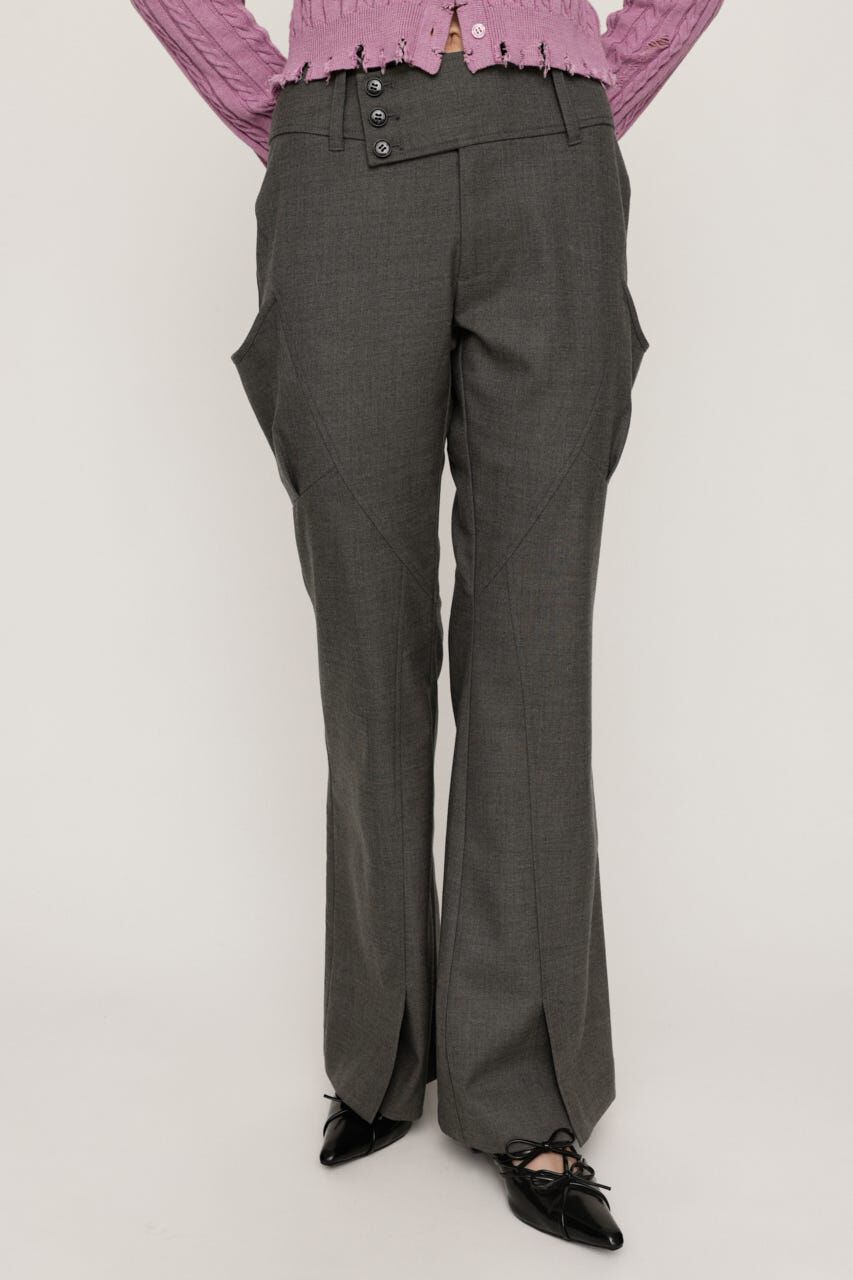 SLY「WIDE BELT FLARE パンツ」|その他|T.GRY