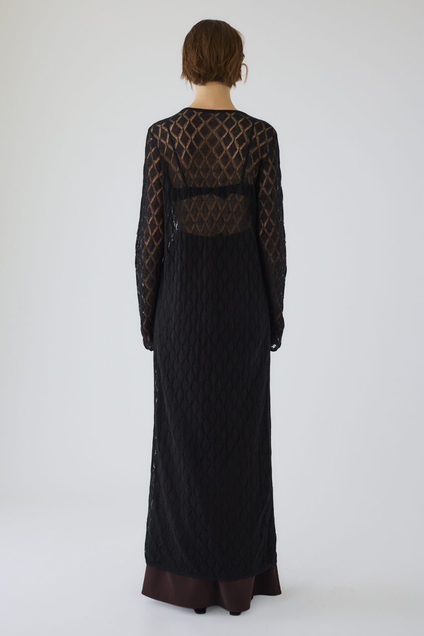 RIM.ARK 「Lace knit gown」|カーディガン|
