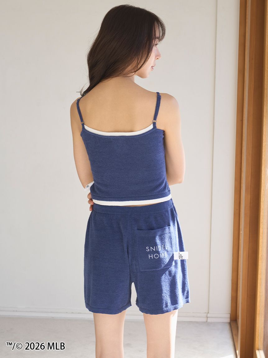 SNIDEL HOME「【MLB】ニットショートパンツ」|ルームウェア|