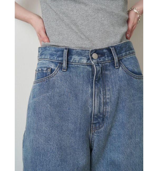 ELENDEEK「WIDE ROUGH DENIM PT」|デニム|
