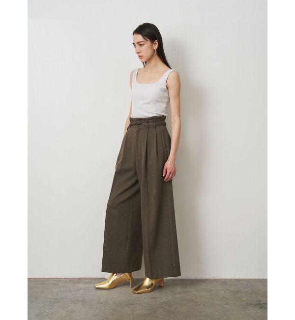 ELENDEEK「SQUARE NECK PAD TANK」|タンクトップ|