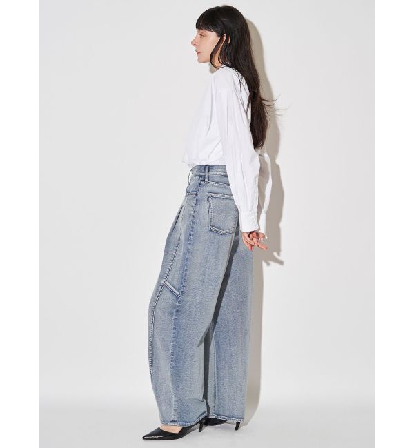 ELENDEEK「TWIST GATHER BL」|シャツ・ブラウス|