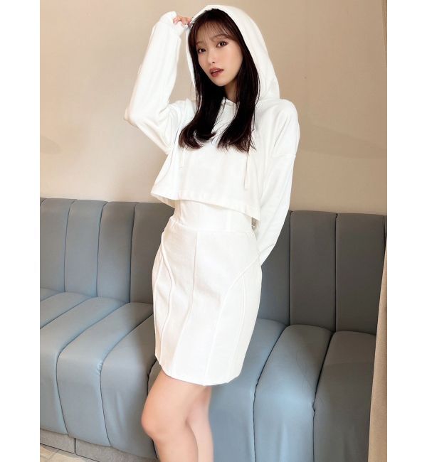 RESEXXY「カットリブコルセットスカート【セットアップ着用可能】」|スカート|