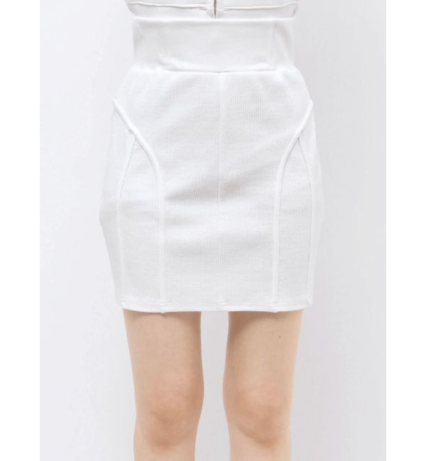 RESEXXY「カットリブコルセットスカート【セットアップ着用可能】」|スカート|
