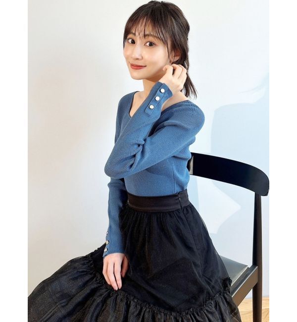 RESEXXY「シンプルデザインニットトップス」|ニット・セーター|