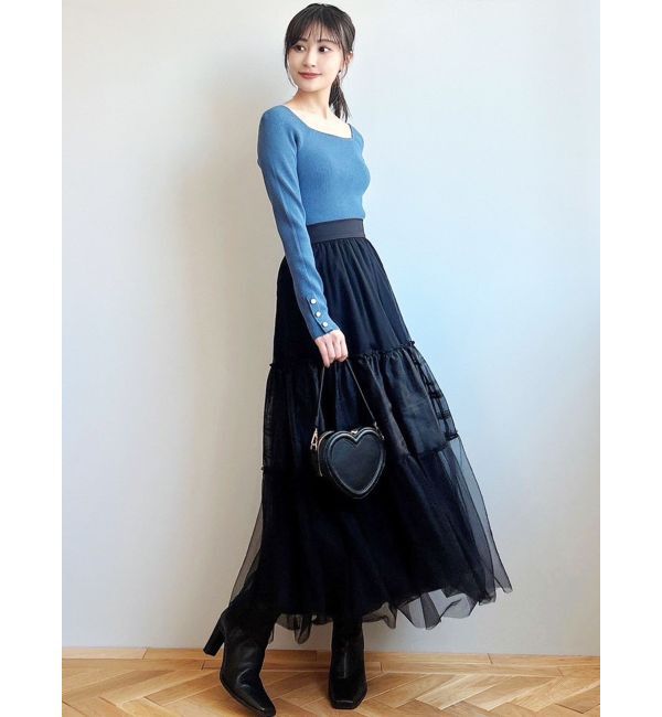 RESEXXY「シンプルデザインニットトップス」|ニット・セーター|