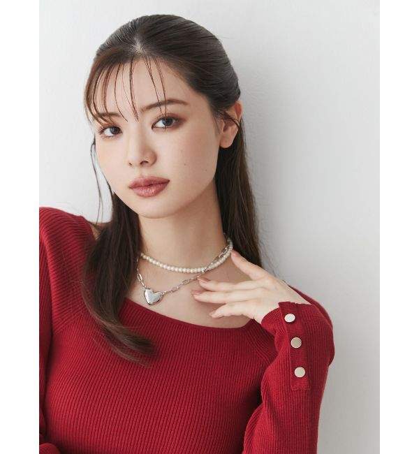 RESEXXY「シンプルデザインニットトップス」|ニット・セーター|