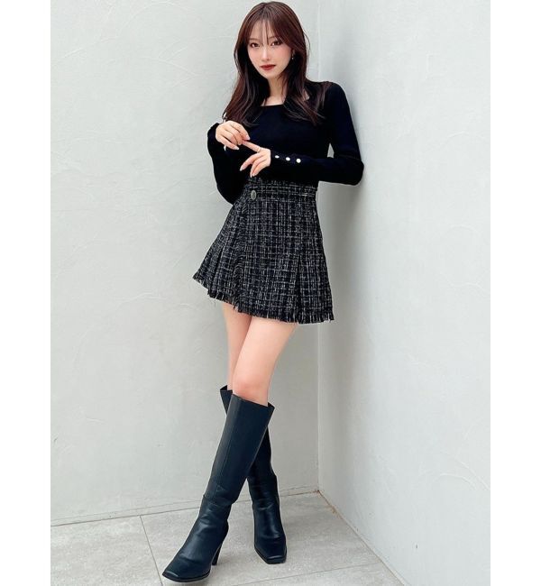 RESEXXY「シンプルデザインニットトップス」|ニット・セーター|