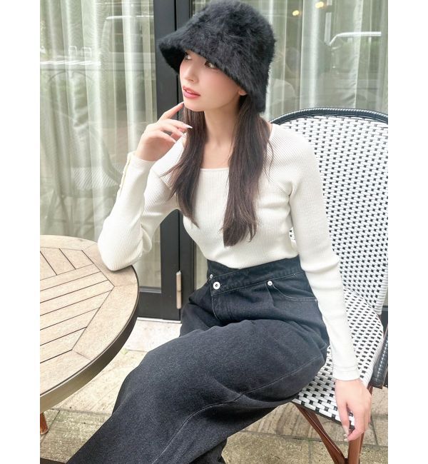 RESEXXY「シンプルデザインニットトップス」|ニット・セーター|