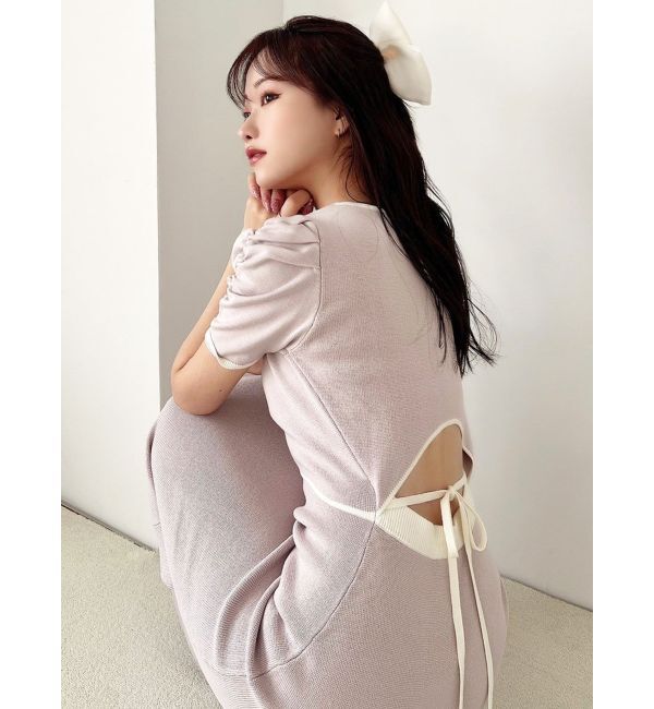 RESEXXY「バイカラータイトワンピース」|ワンピース|