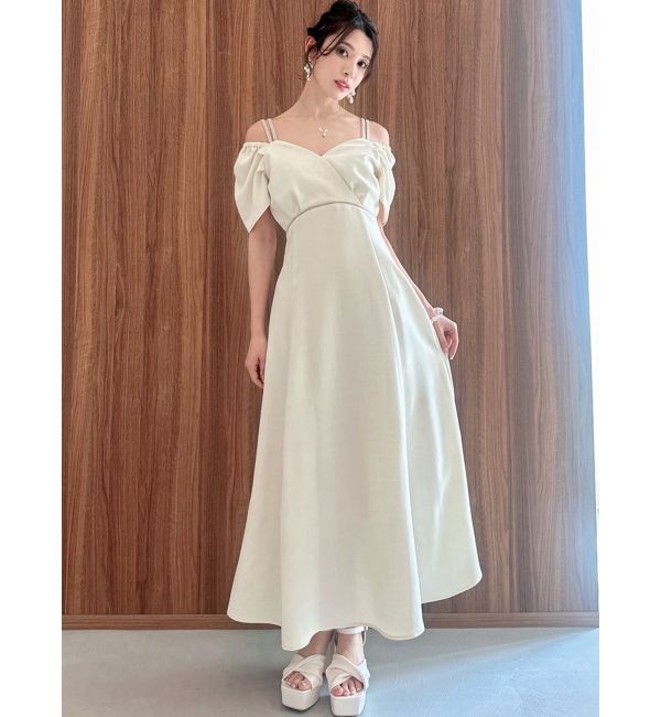 RESEXXY「ダブルストラップフレアワンピース」|ワンピース|