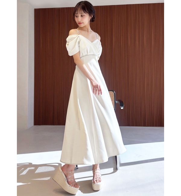 RESEXXY「ダブルストラップフレアワンピース」|ワンピース|