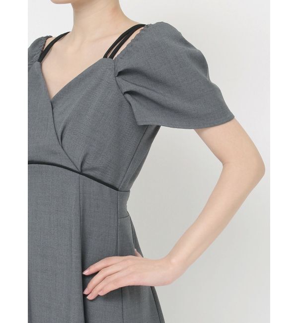 RESEXXY「ダブルストラップフレアワンピース」|ワンピース|