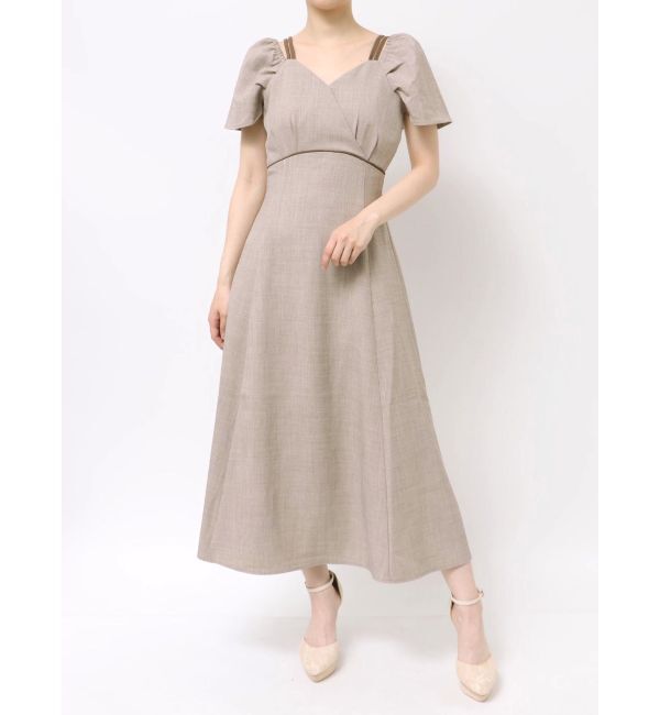 RESEXXY「ダブルストラップフレアワンピース」|ワンピース|