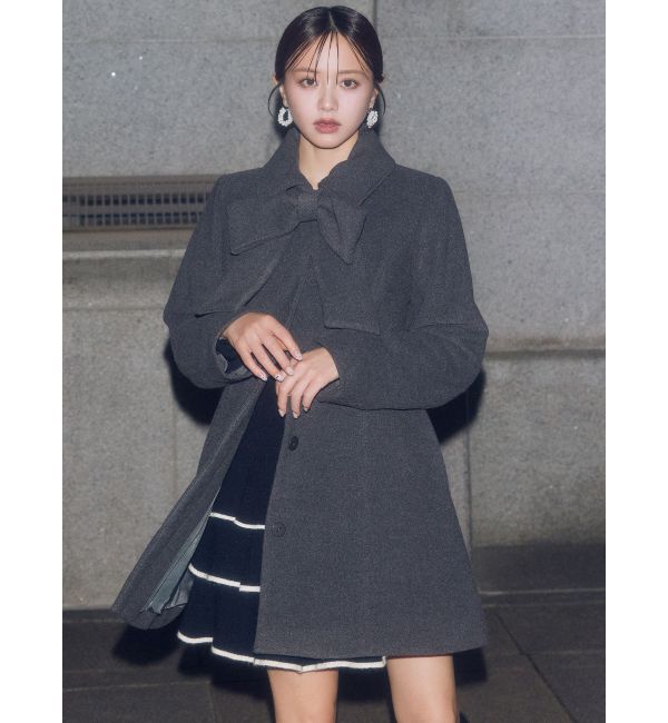 RESEXXY「ラッフルデザインミニニットワンピース」|ワンピース|