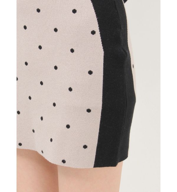 RESEXXY「ドットミニニットタイトワンピース」|ワンピース|