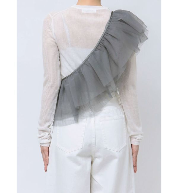 MERCURYDUO「【OUNNOUN】チュールマルチウェイフリルカラー」|その他|