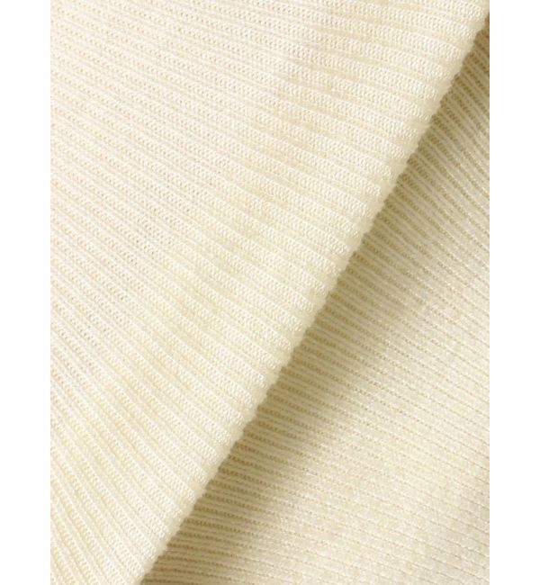 MERCURYDUO「異素材フリルボトルニット」|ニット・セーター|