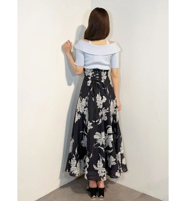 MERCURYDUO「2wayチョーカーネックニット」|ニット・セーター|