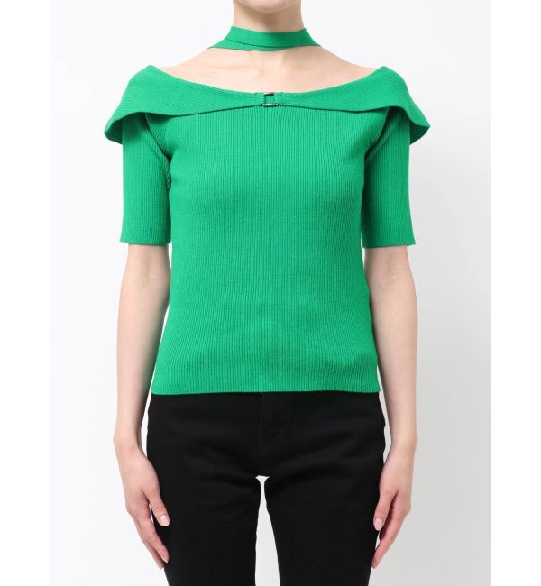 MERCURYDUO「2wayチョーカーネックニット」|ニット・セーター|