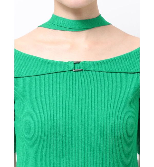 MERCURYDUO「2wayチョーカーネックニット」|ニット・セーター|