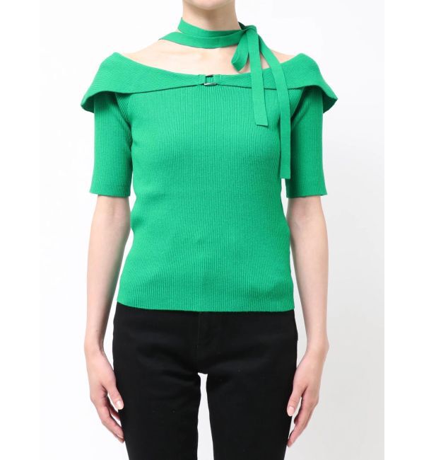 MERCURYDUO「2wayチョーカーネックニット」|ニット・セーター|