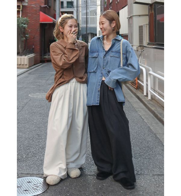 Ungrid「ピーチ起毛ラフパンツ」|その他|