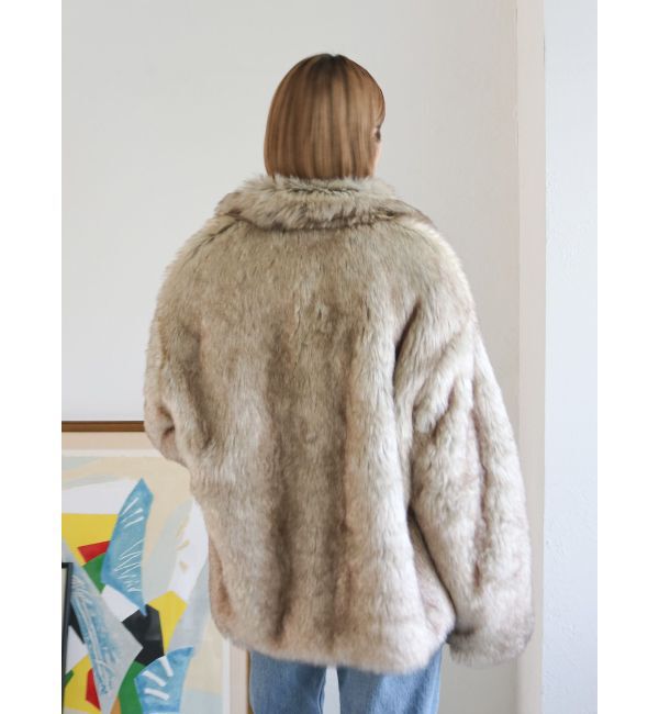 Ungrid「ボリュームデザインファーコート」|その他|