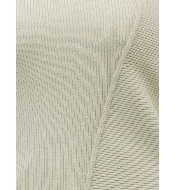 LAGUNAMOON「アシンメトリーリブスリットニットプルオーバー」|ニット・セーター|