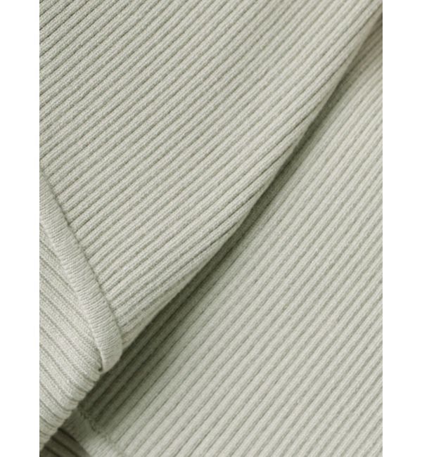 LAGUNAMOON「アシンメトリーリブスリットニットプルオーバー」|ニット・セーター|