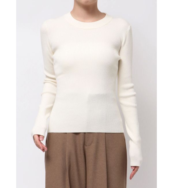 LAGUNAMOON「ベーシッククルーネックニットプルオーバー」|ニット・セーター|