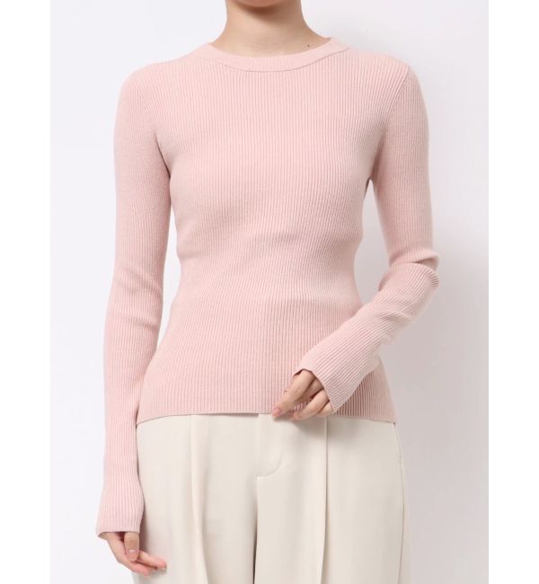 LAGUNAMOON「ベーシッククルーネックニットプルオーバー」|ニット・セーター|